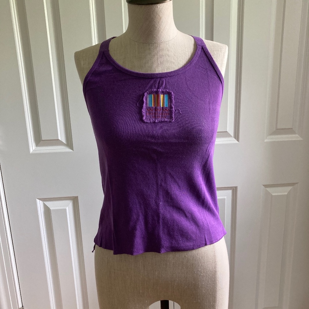 Aviatic Jeans Purple Top Tank